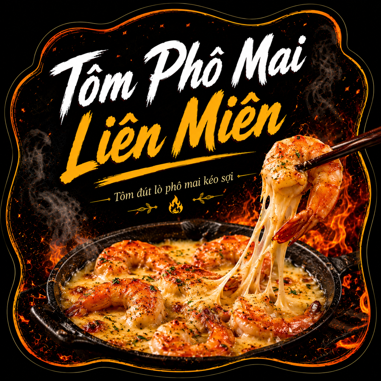 Tôm Phô Mai Liên Miên