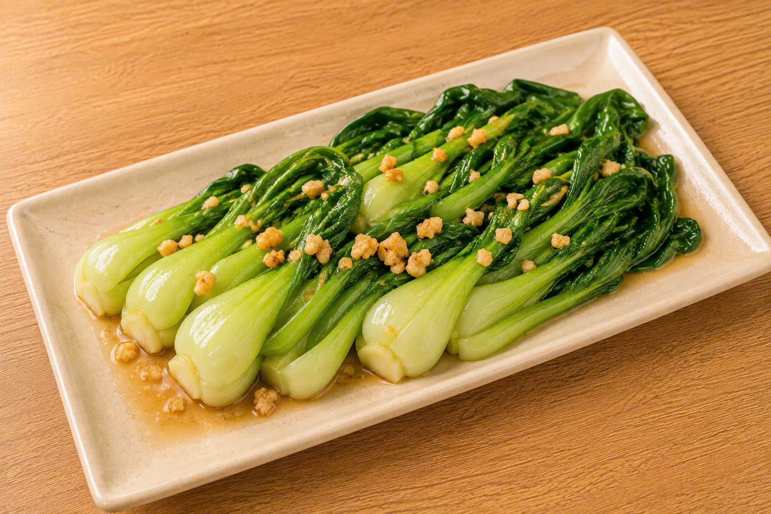 Bích Diệp Thiên Hương (Cải Thìa Xào Tỏi)