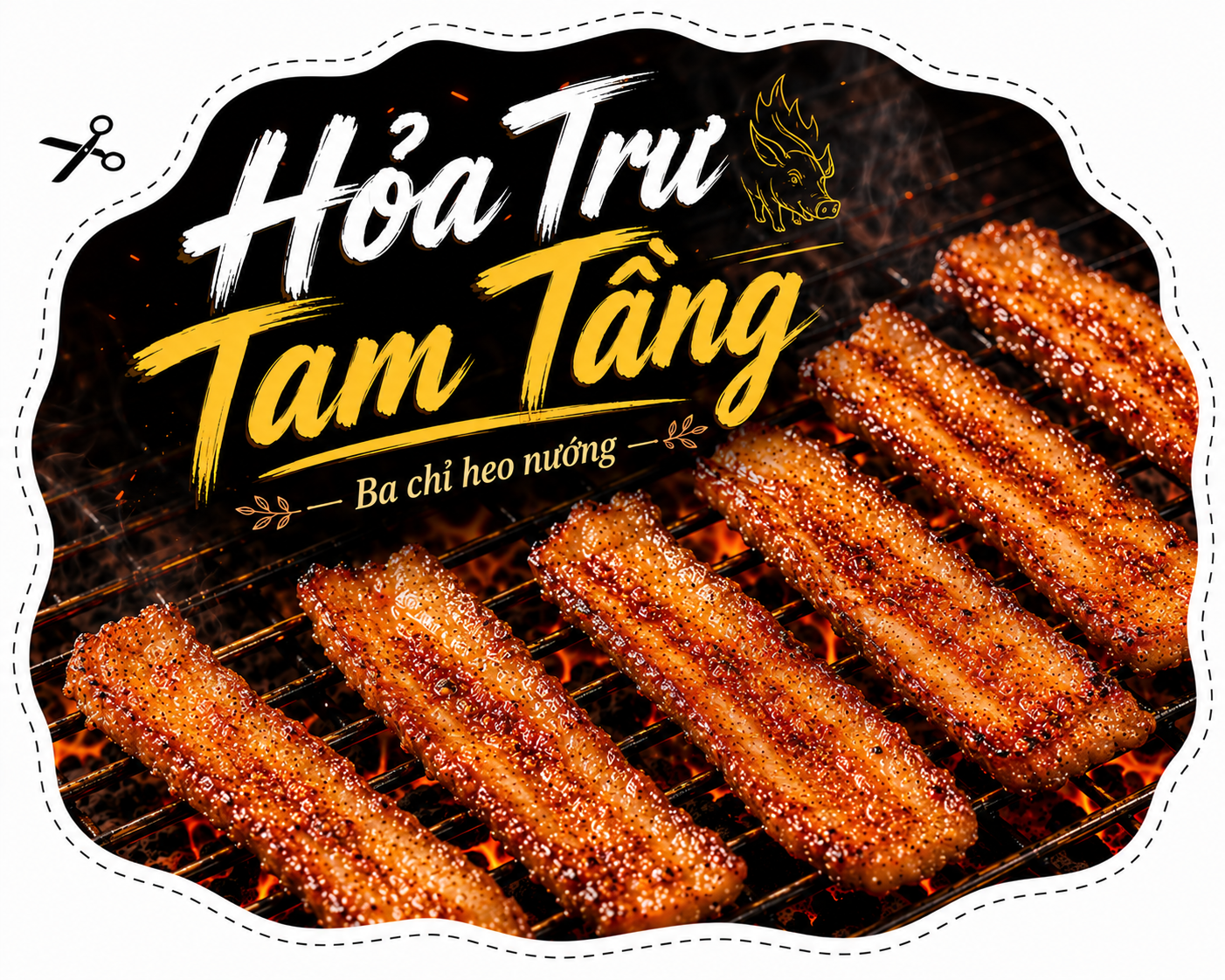 Hỏa Trư Tam Tầng (Ba Chỉ Heo)