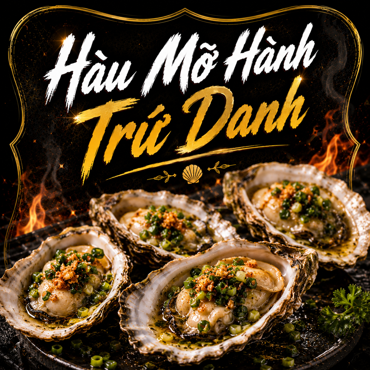 Hàu Mỡ Hành Trứ Danh