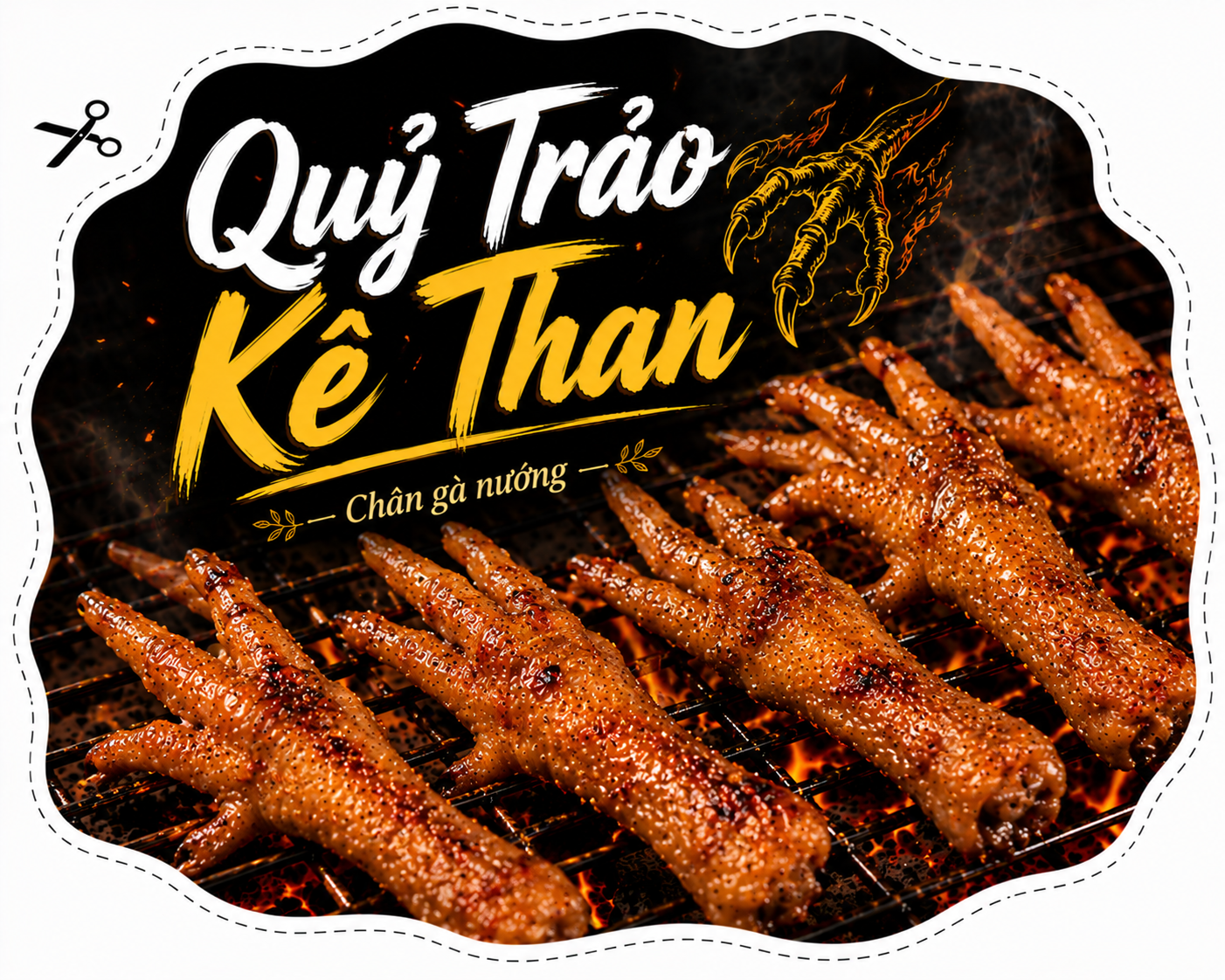 Quỷ Trảo Kê Than (Chân Gà)